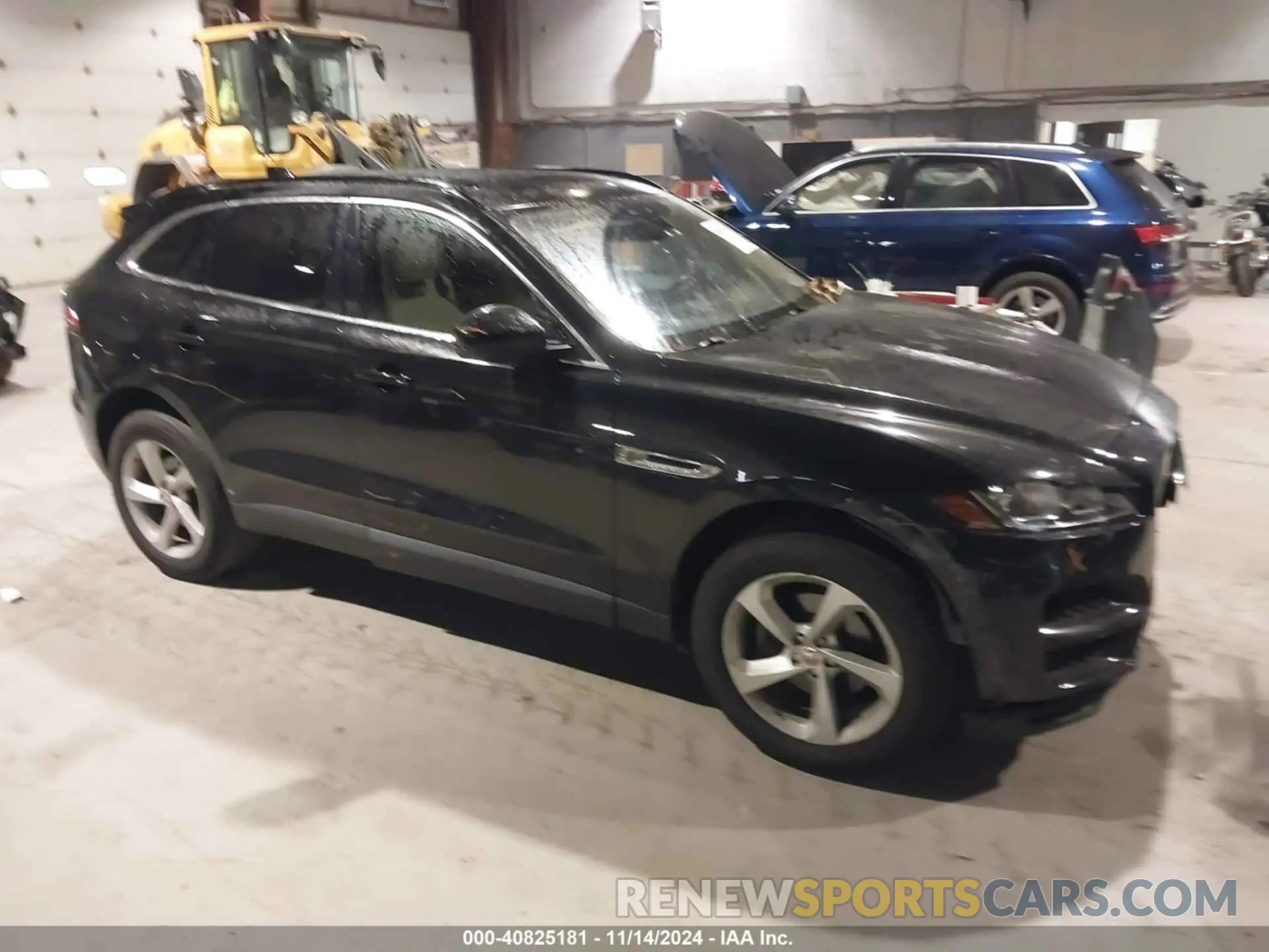 1 Photograph of a damaged car SADCJ2FX8KA397341 JAGUAR F-PACE 2019