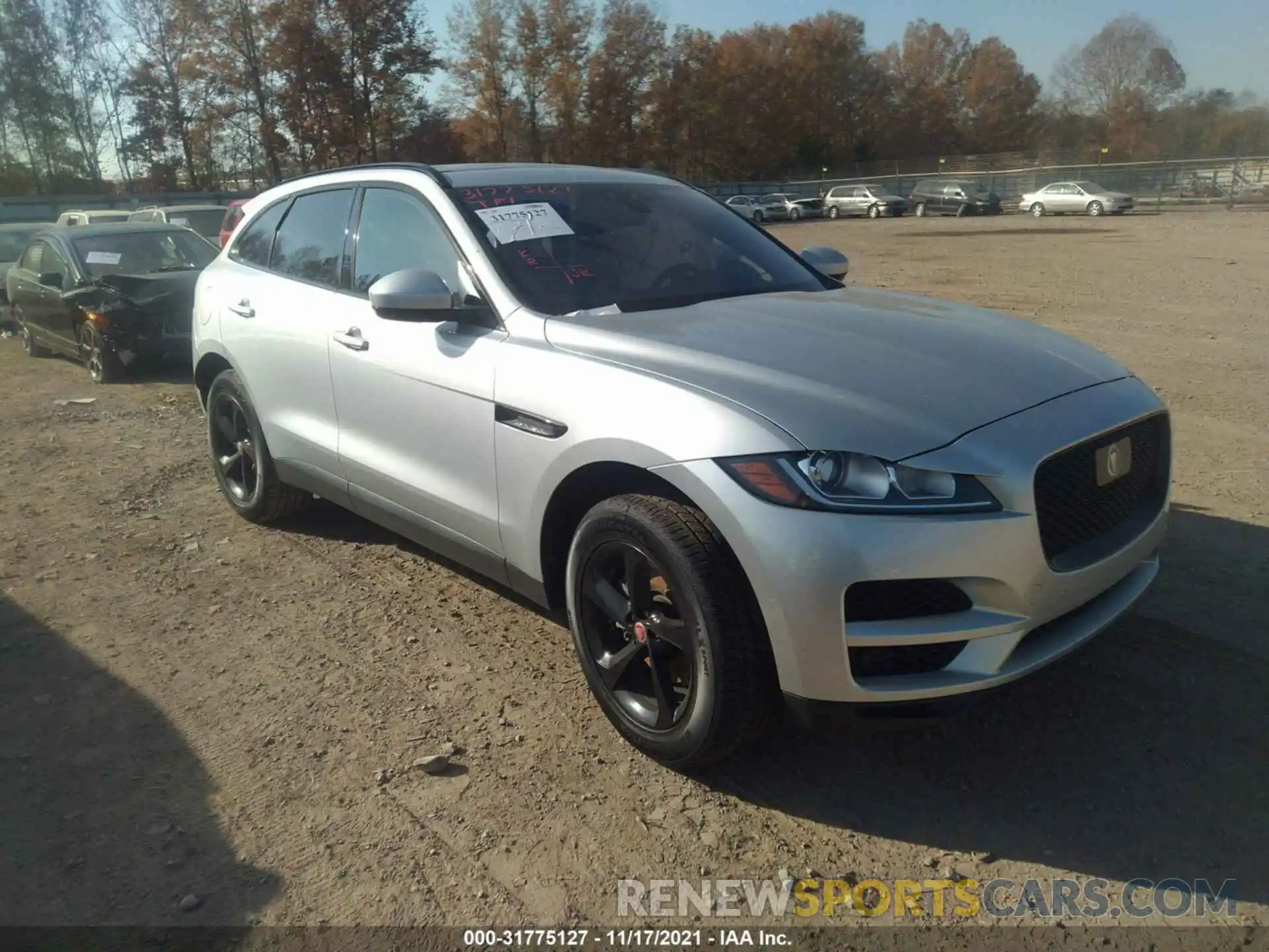 1 Photograph of a damaged car SADCJ2FX8KA609493 JAGUAR F-PACE 2019