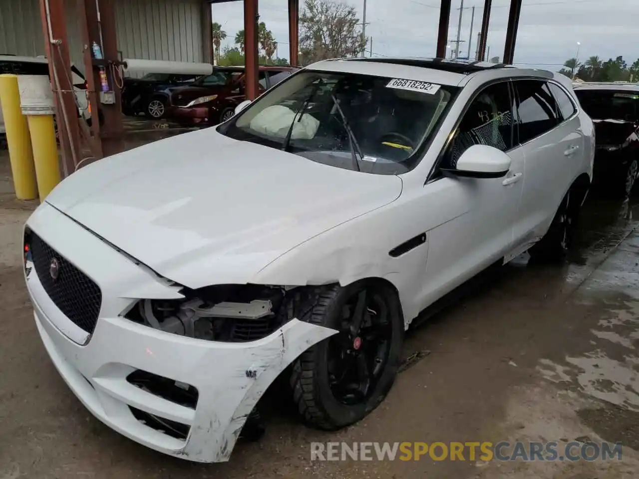 2 Photograph of a damaged car SADCJ2FX9KA392407 JAGUAR F-PACE 2019