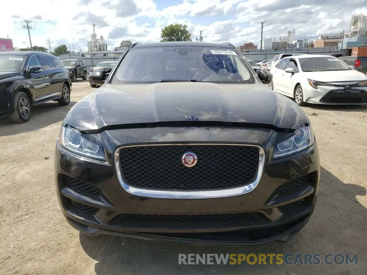 5 Photograph of a damaged car SADCJ2FX9KA395436 JAGUAR F-PACE 2019