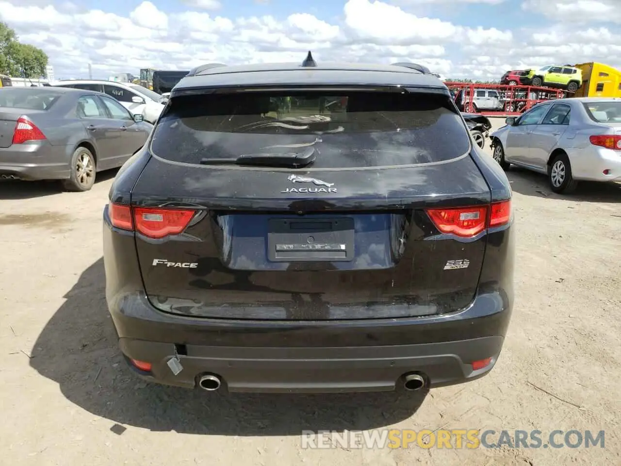 6 Photograph of a damaged car SADCJ2FX9KA395436 JAGUAR F-PACE 2019