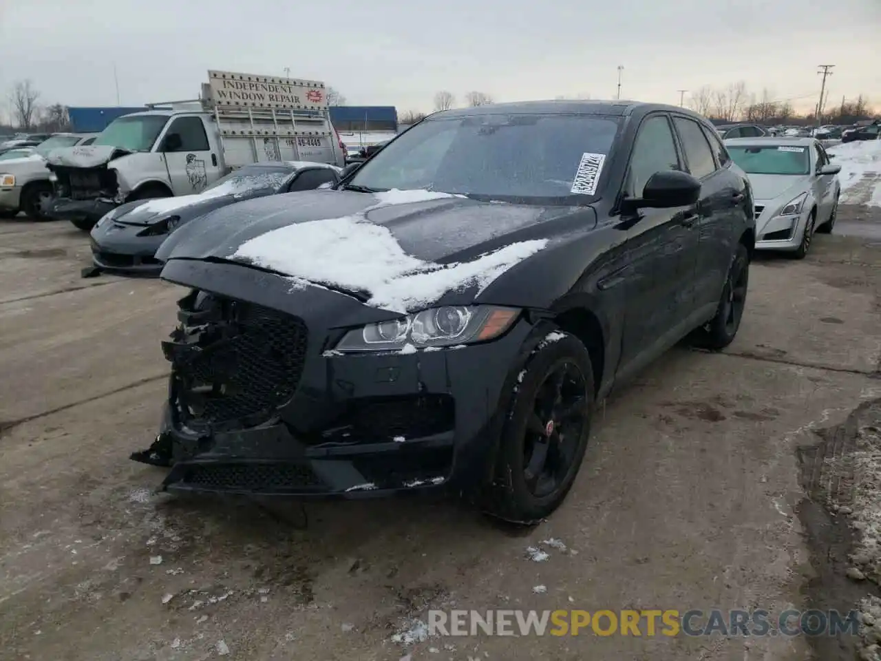 2 Photograph of a damaged car SADCJ2FXXKA365684 JAGUAR F-PACE 2019