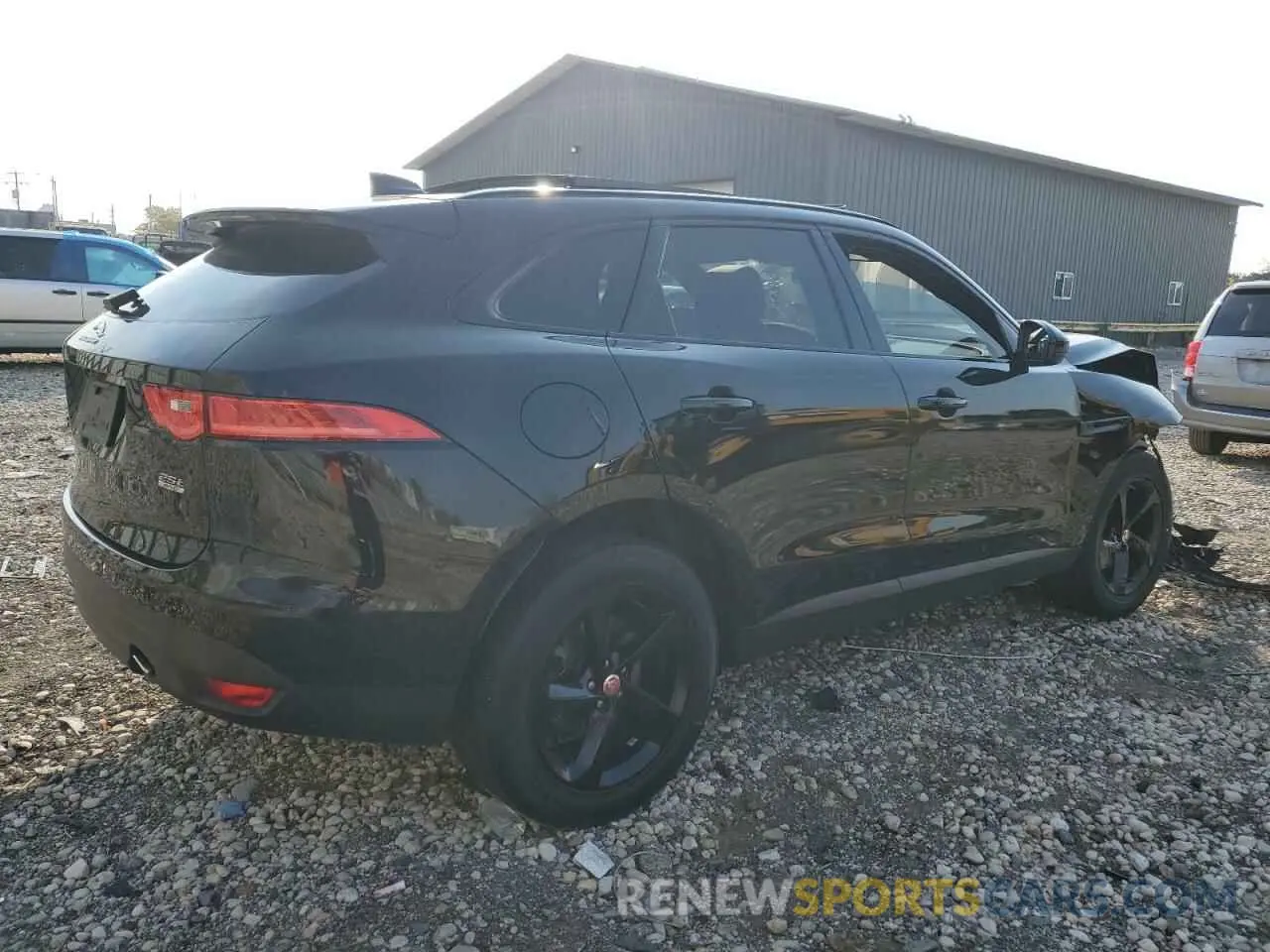 3 Photograph of a damaged car SADCJ2FXXKA394456 JAGUAR F-PACE 2019