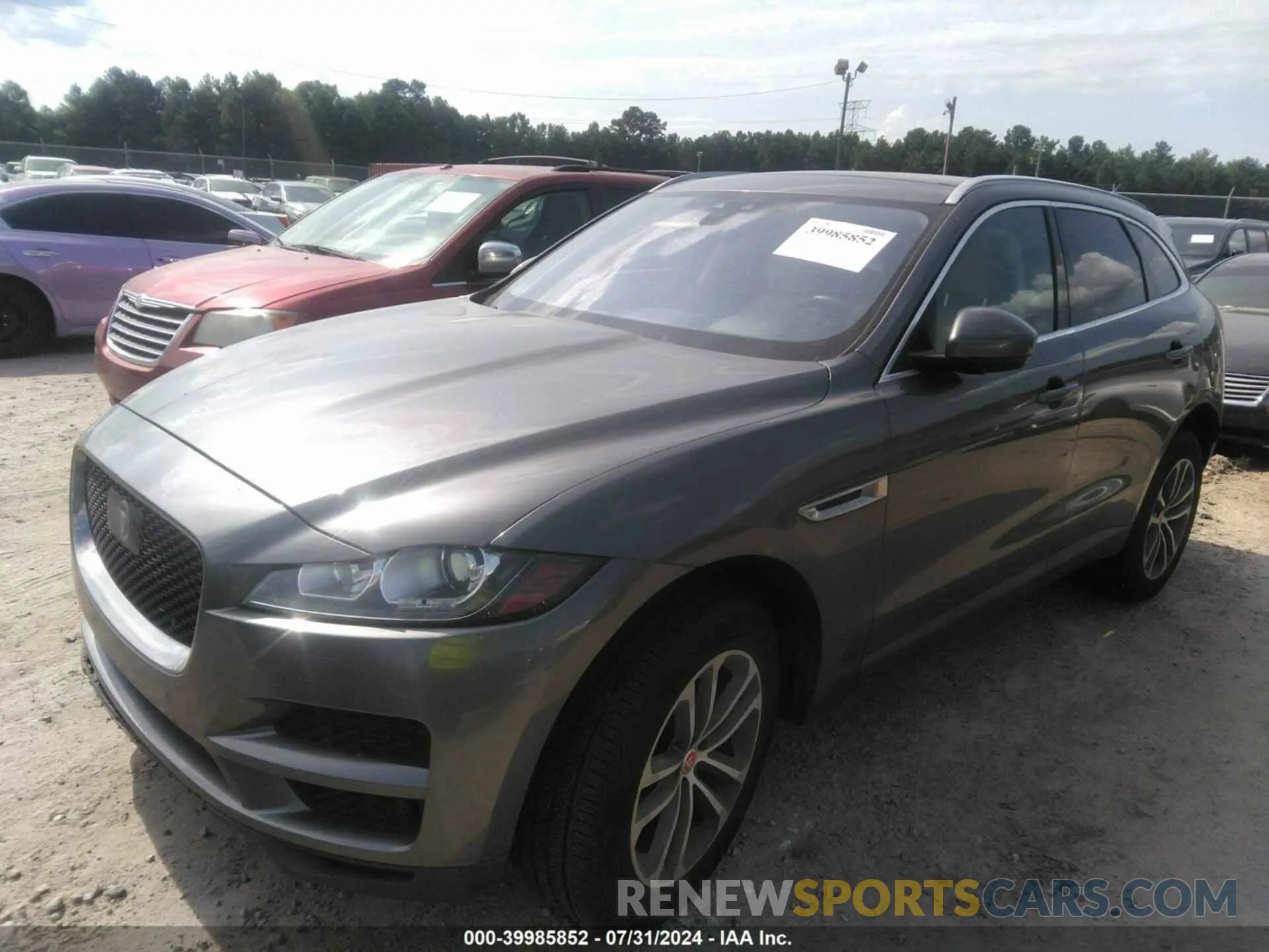 2 Photograph of a damaged car SADCJ2FXXKA610855 JAGUAR F-PACE 2019