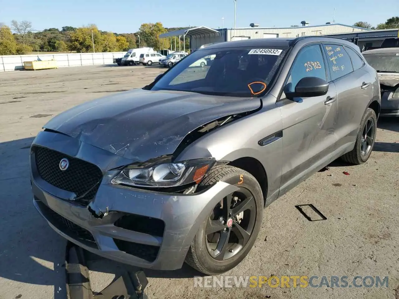 2 Photograph of a damaged car SADCJ2GX1KA610869 JAGUAR F-PACE 2019