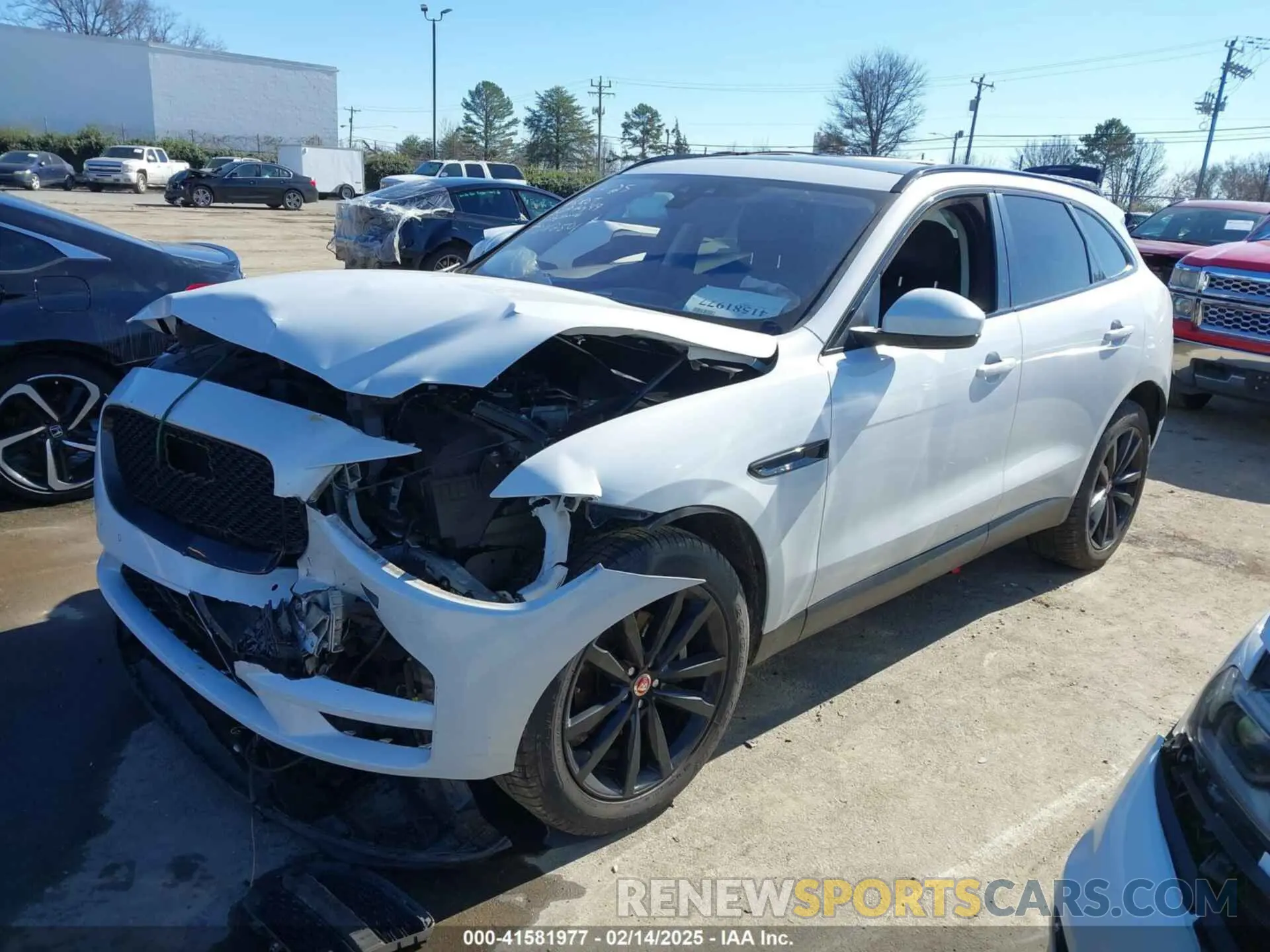 2 Photograph of a damaged car SADCK2FN7KA394765 JAGUAR F-PACE 2019
