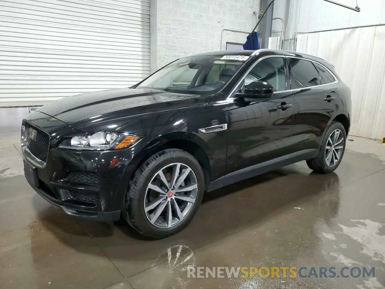 1 Photograph of a damaged car SADCK2FX0KA352021 JAGUAR F-PACE 2019