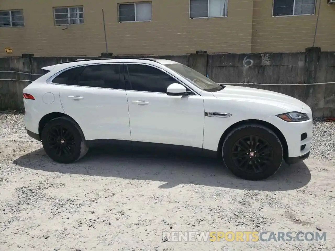 10 Photograph of a damaged car SADCK2FX0KA354223 JAGUAR F-PACE 2019