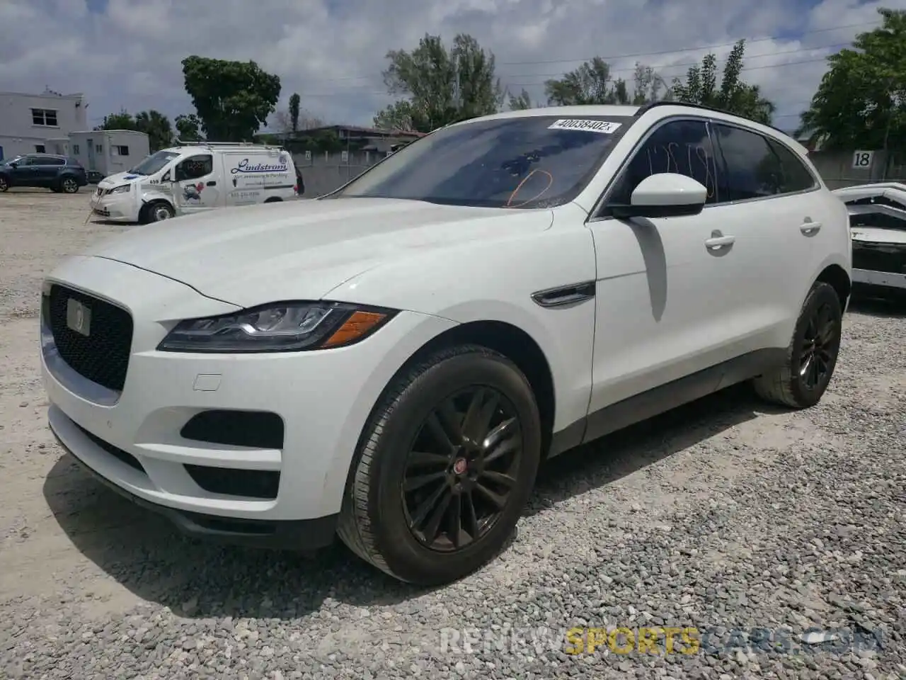 2 Photograph of a damaged car SADCK2FX0KA354223 JAGUAR F-PACE 2019