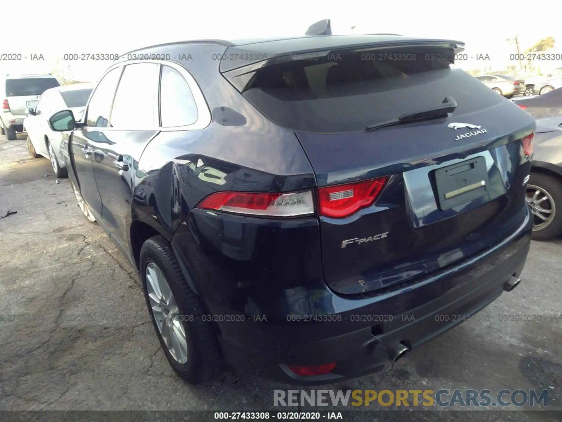 3 Photograph of a damaged car SADCK2FX0KA356781 JAGUAR F-PACE 2019