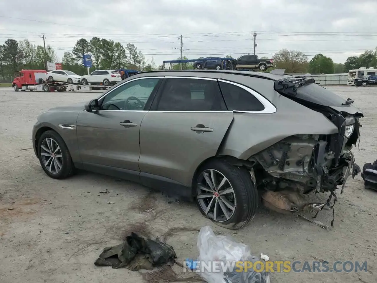 2 Photograph of a damaged car SADCK2FX0KA367828 JAGUAR F-PACE 2019