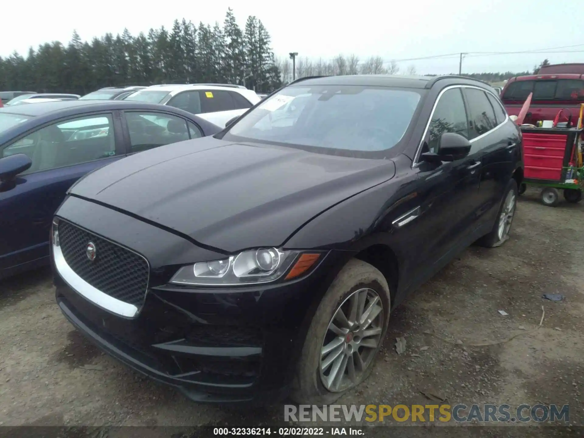 2 Photograph of a damaged car SADCK2FX0KA609615 JAGUAR F-PACE 2019