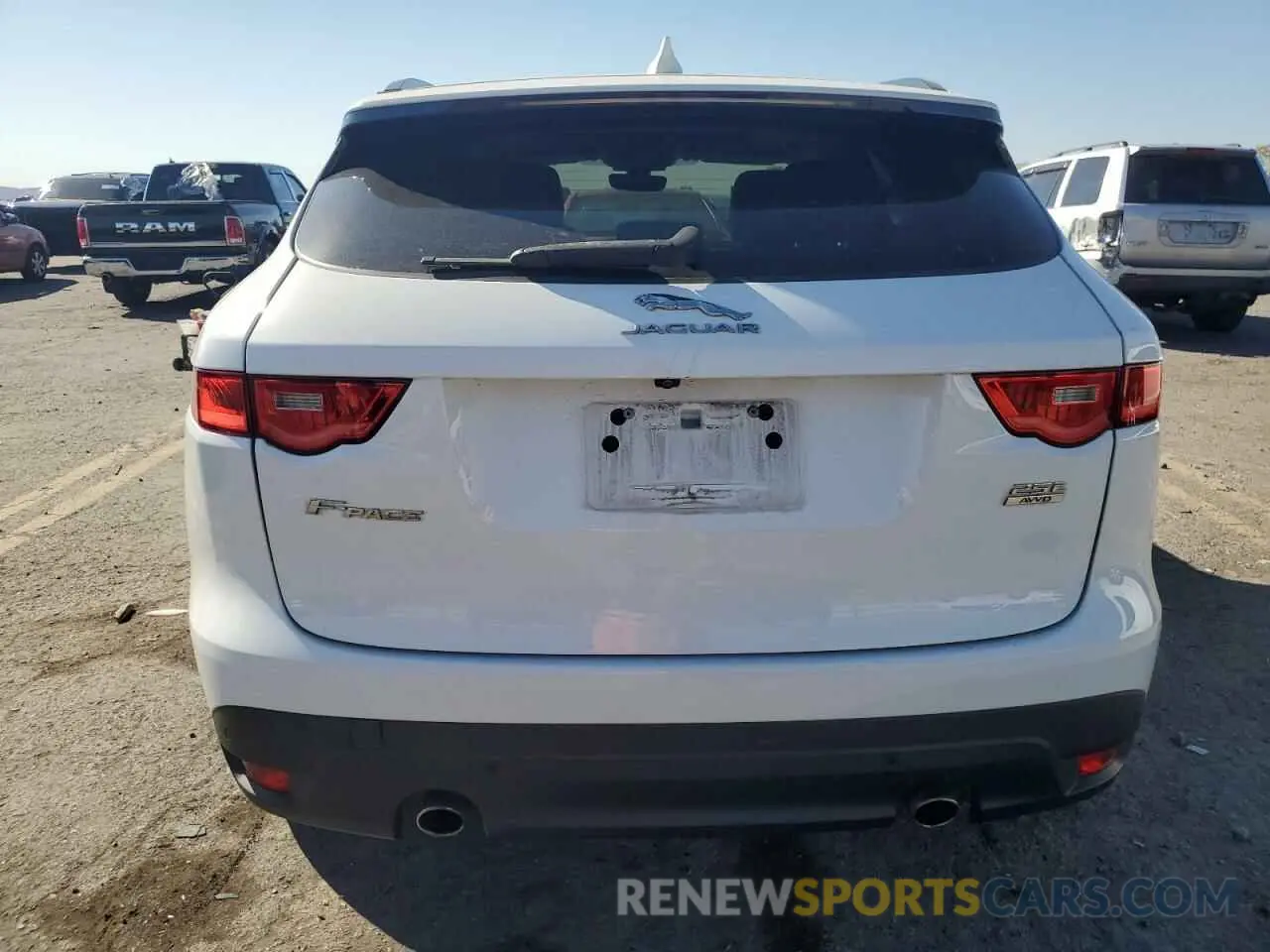 6 Photograph of a damaged car SADCK2FX3KA368472 JAGUAR F-PACE 2019