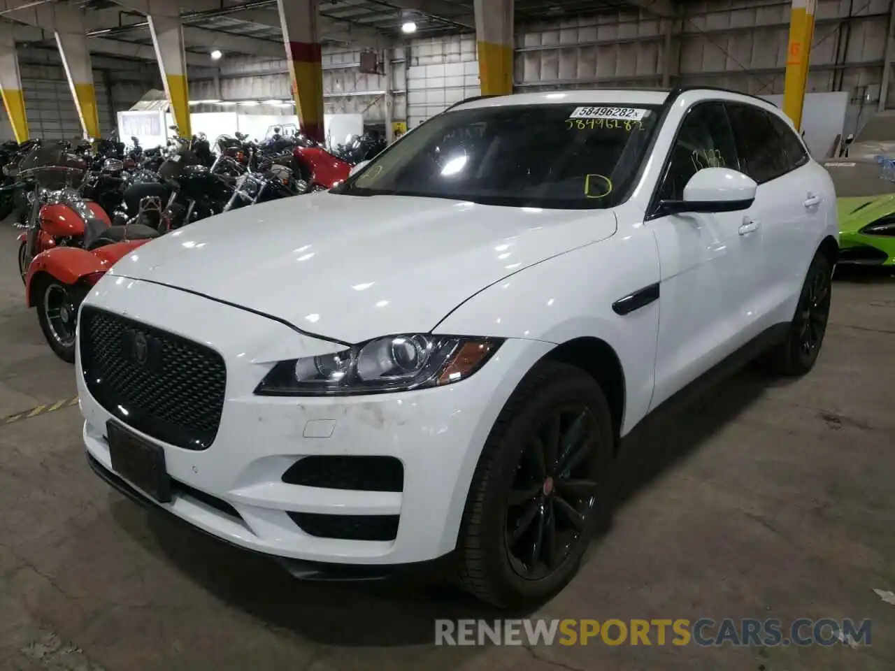 2 Photograph of a damaged car SADCK2FX3KA609432 JAGUAR F-PACE 2019