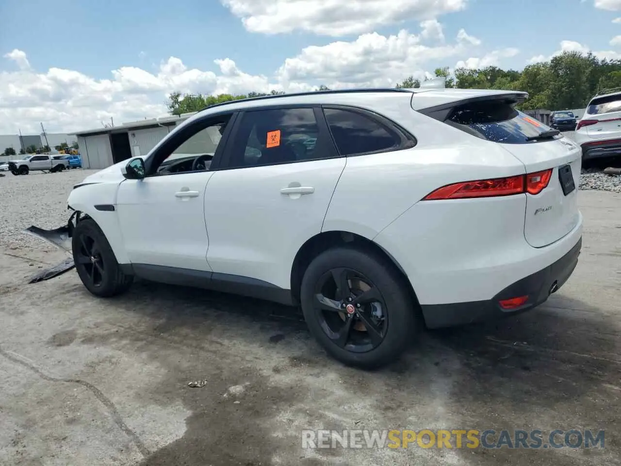 2 Photograph of a damaged car SADCK2FX4KA354970 JAGUAR F-PACE 2019