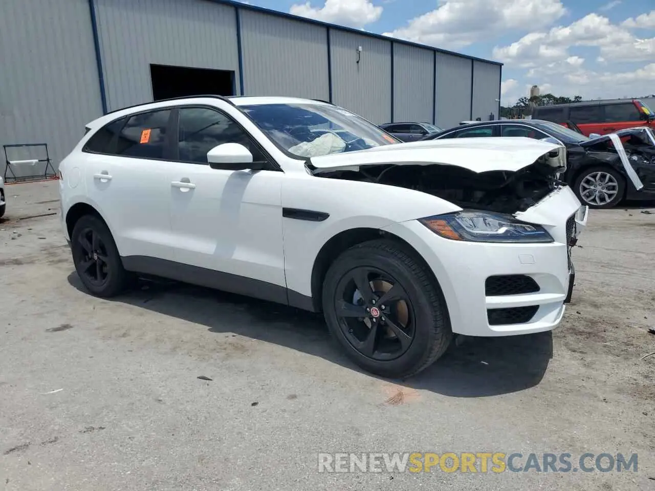 4 Photograph of a damaged car SADCK2FX4KA354970 JAGUAR F-PACE 2019