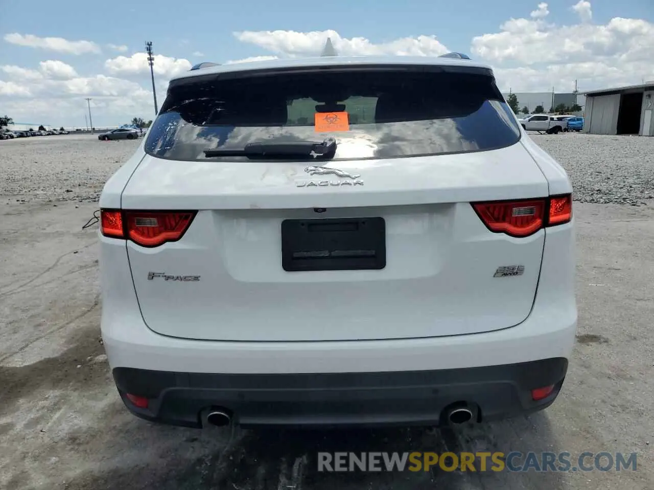 6 Photograph of a damaged car SADCK2FX4KA354970 JAGUAR F-PACE 2019