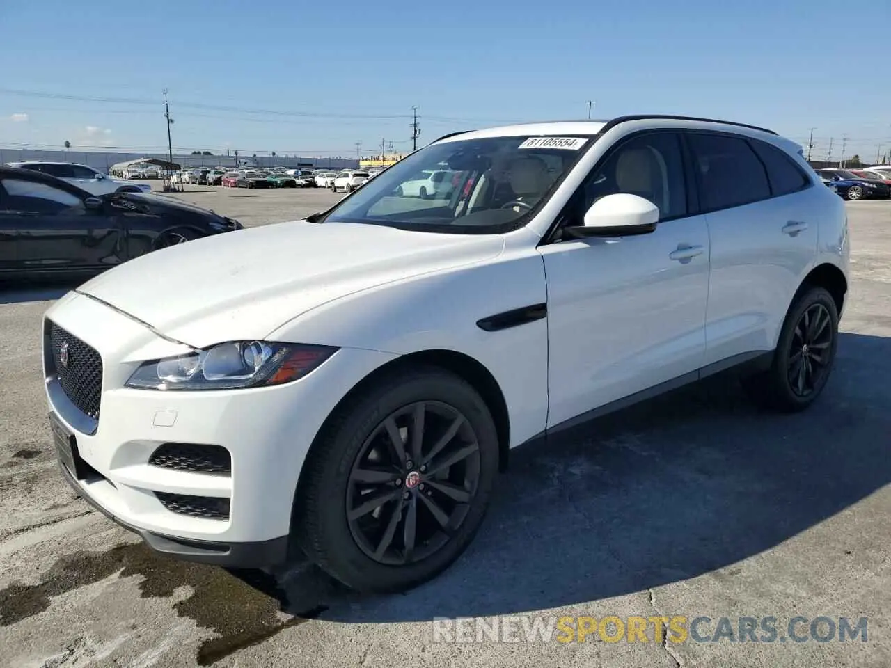 1 Photograph of a damaged car SADCK2FX4KA369159 JAGUAR F-PACE 2019