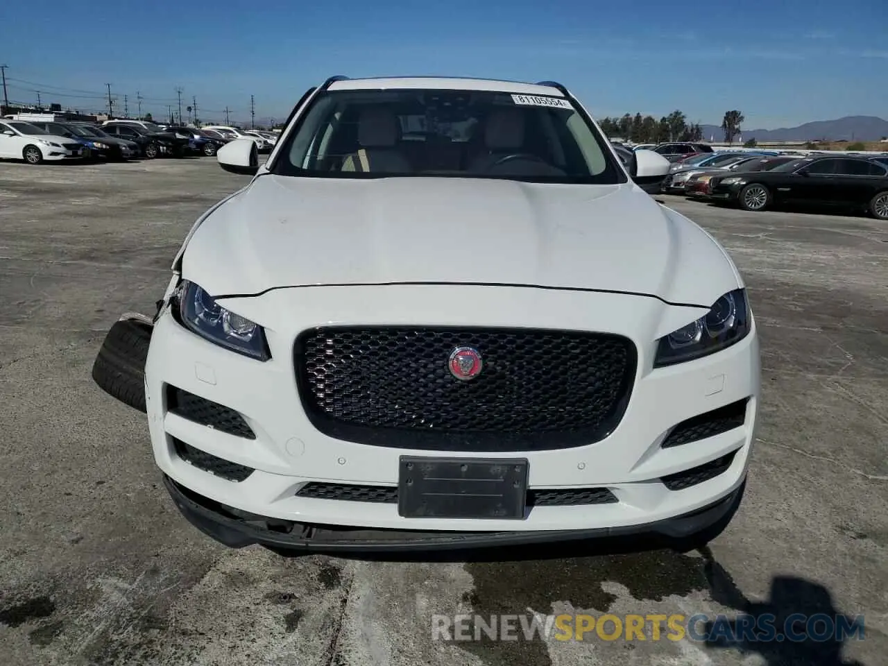 5 Photograph of a damaged car SADCK2FX4KA369159 JAGUAR F-PACE 2019