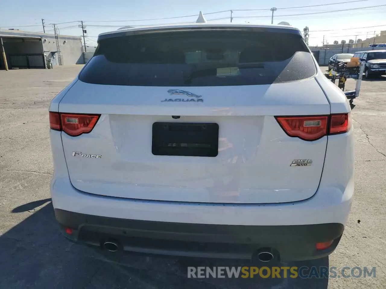 6 Photograph of a damaged car SADCK2FX4KA369159 JAGUAR F-PACE 2019