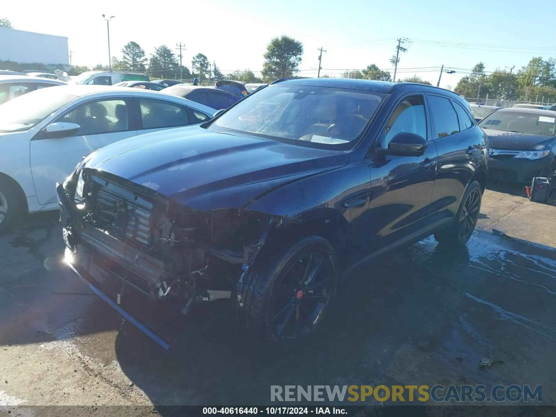 2 Photograph of a damaged car SADCK2FX4KA399410 JAGUAR F-PACE 2019