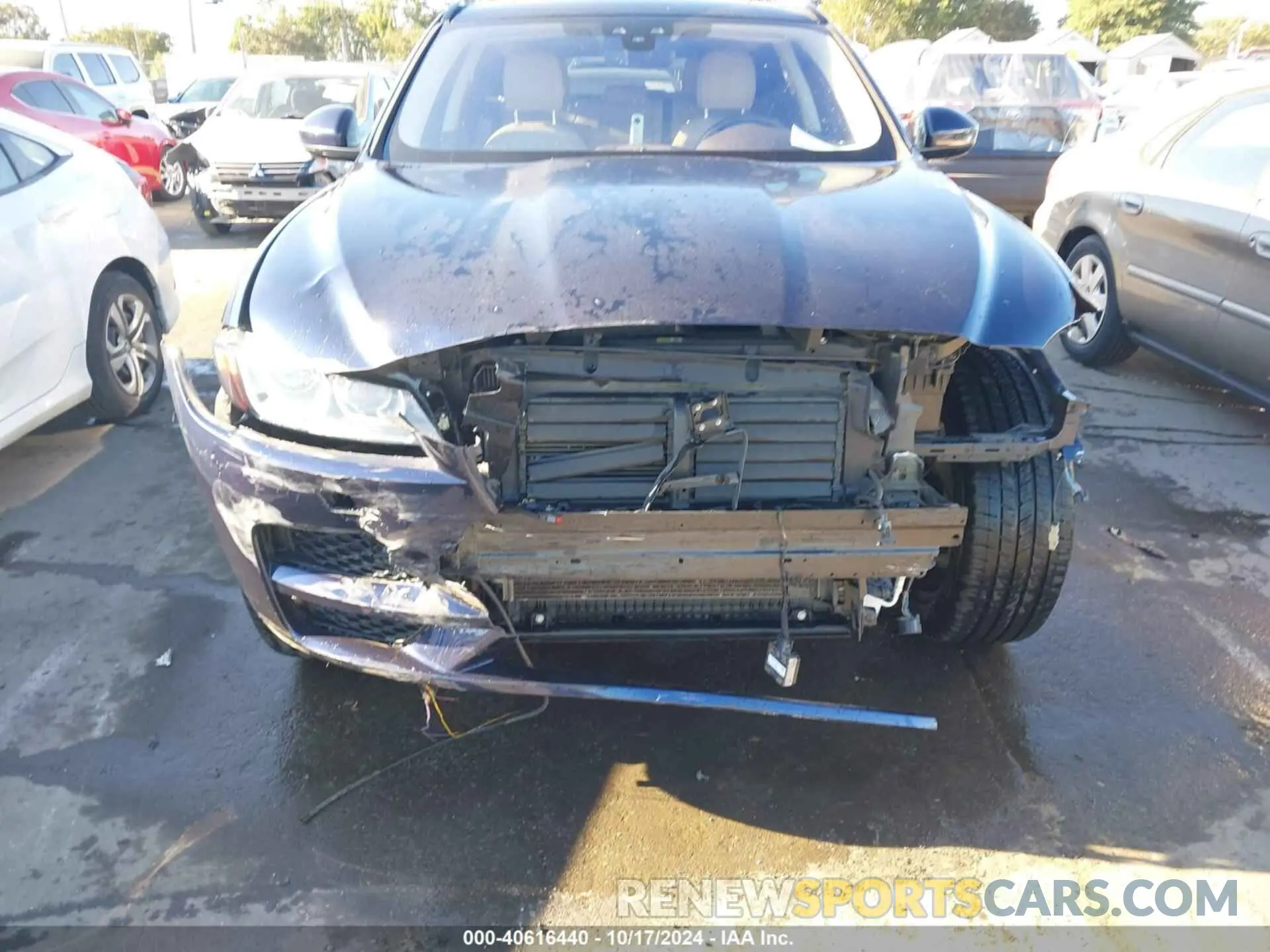 6 Photograph of a damaged car SADCK2FX4KA399410 JAGUAR F-PACE 2019
