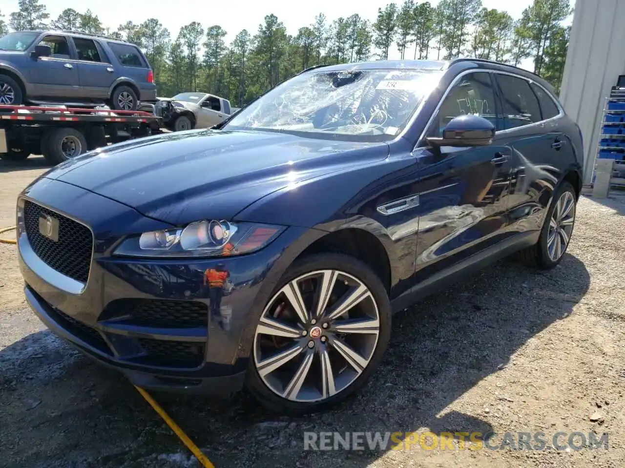 2 Photograph of a damaged car SADCK2FX6KA366960 JAGUAR F-PACE 2019