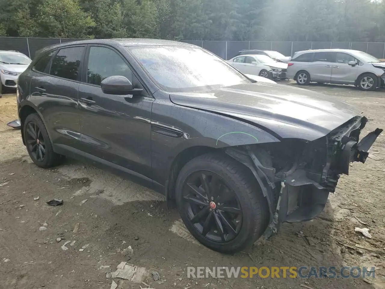4 Photograph of a damaged car SADCK2FX6KA610879 JAGUAR F-PACE 2019