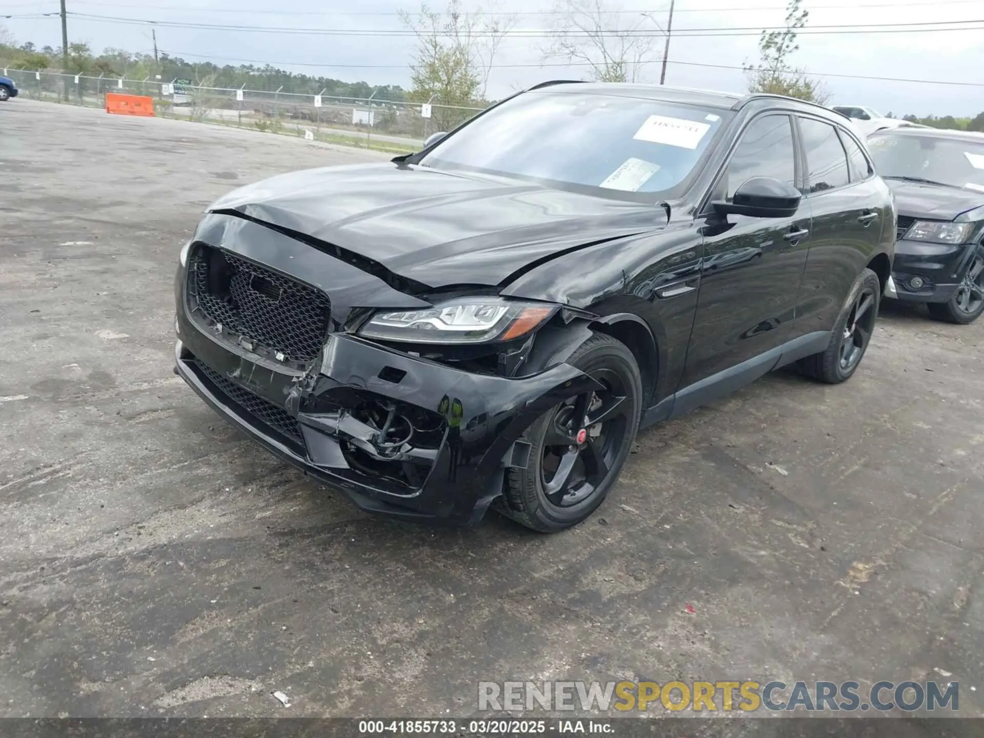 2 Photograph of a damaged car SADCK2FX7KA395593 JAGUAR F-PACE 2019
