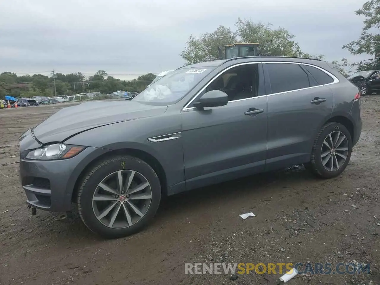 1 Photograph of a damaged car SADCK2FX7KA612110 JAGUAR F-PACE 2019