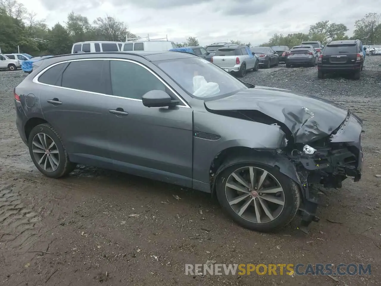 4 Photograph of a damaged car SADCK2FX7KA612110 JAGUAR F-PACE 2019