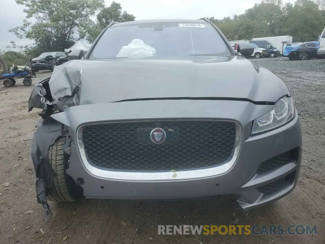 5 Photograph of a damaged car SADCK2FX7KA612110 JAGUAR F-PACE 2019