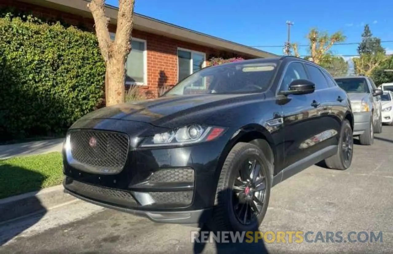 2 Photograph of a damaged car SADCK2FX8KA396493 JAGUAR F-PACE 2019