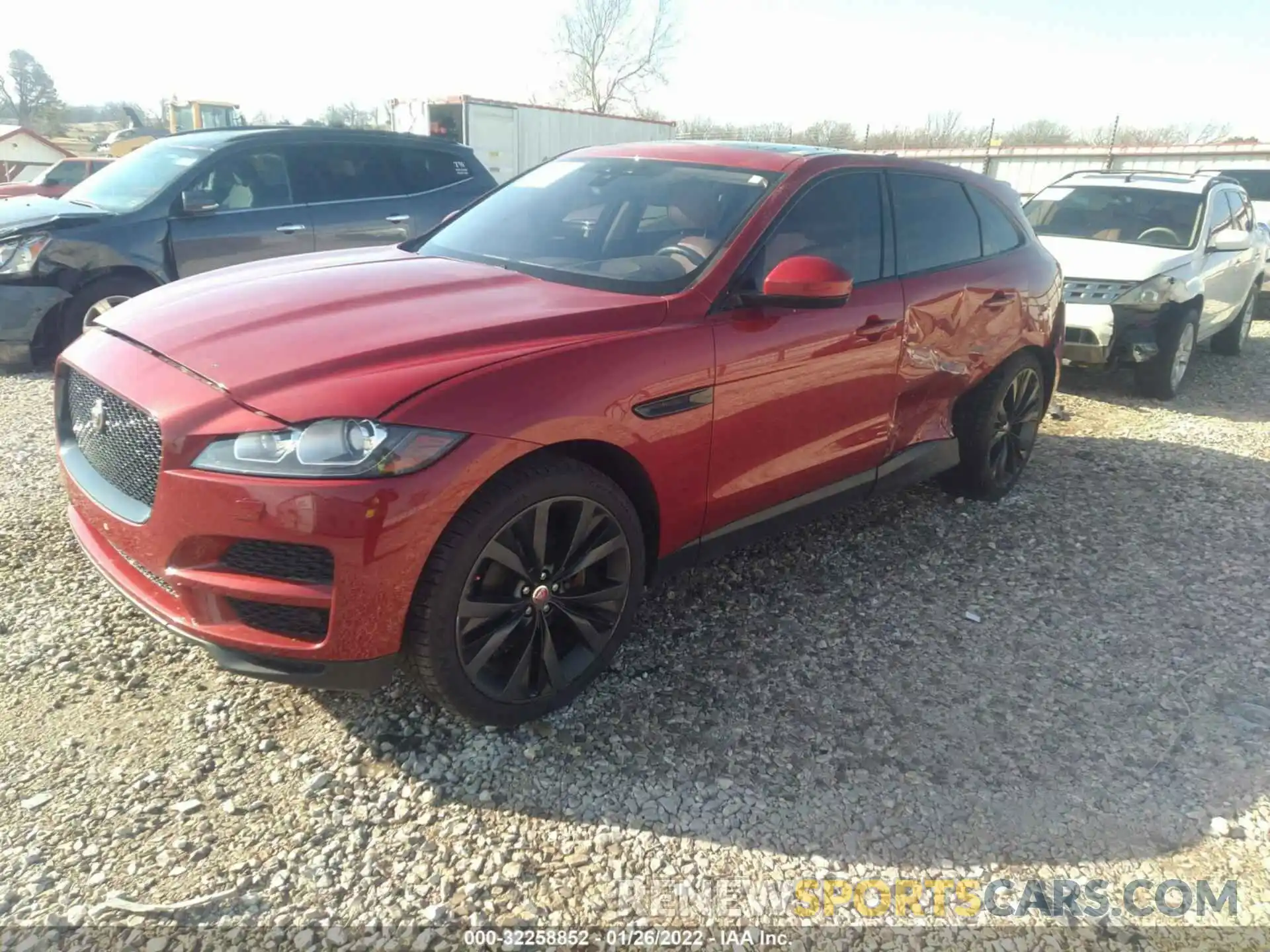 2 Photograph of a damaged car SADCK2FX9KA394039 JAGUAR F-PACE 2019