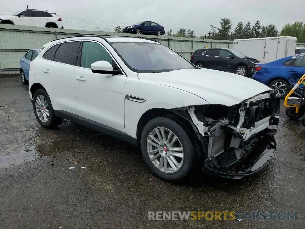 4 Photograph of a damaged car SADCK2FX9KA601576 JAGUAR F-PACE 2019