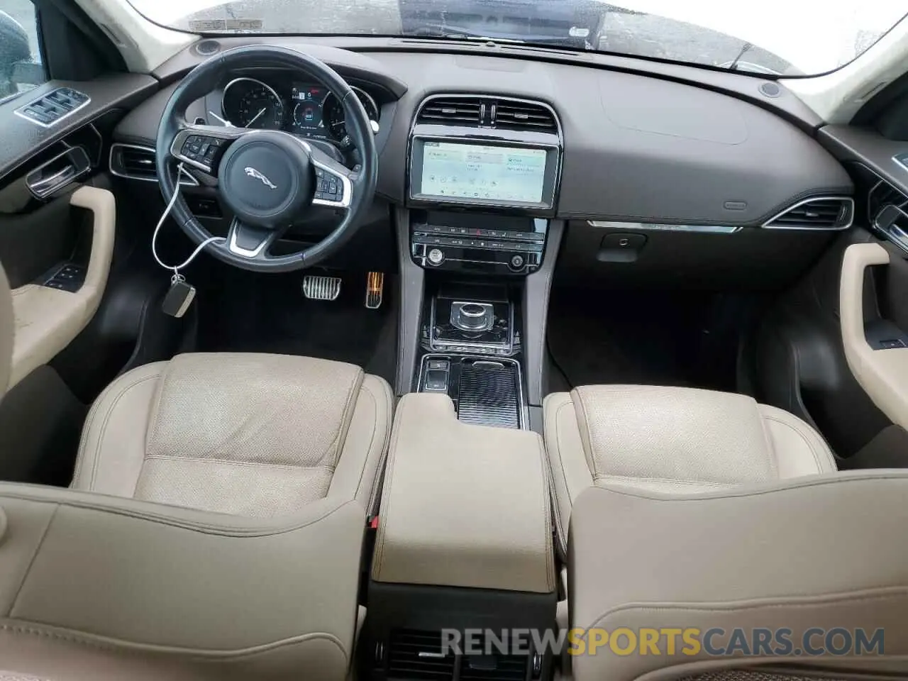 8 Photograph of a damaged car SADCK2FX9KA601576 JAGUAR F-PACE 2019