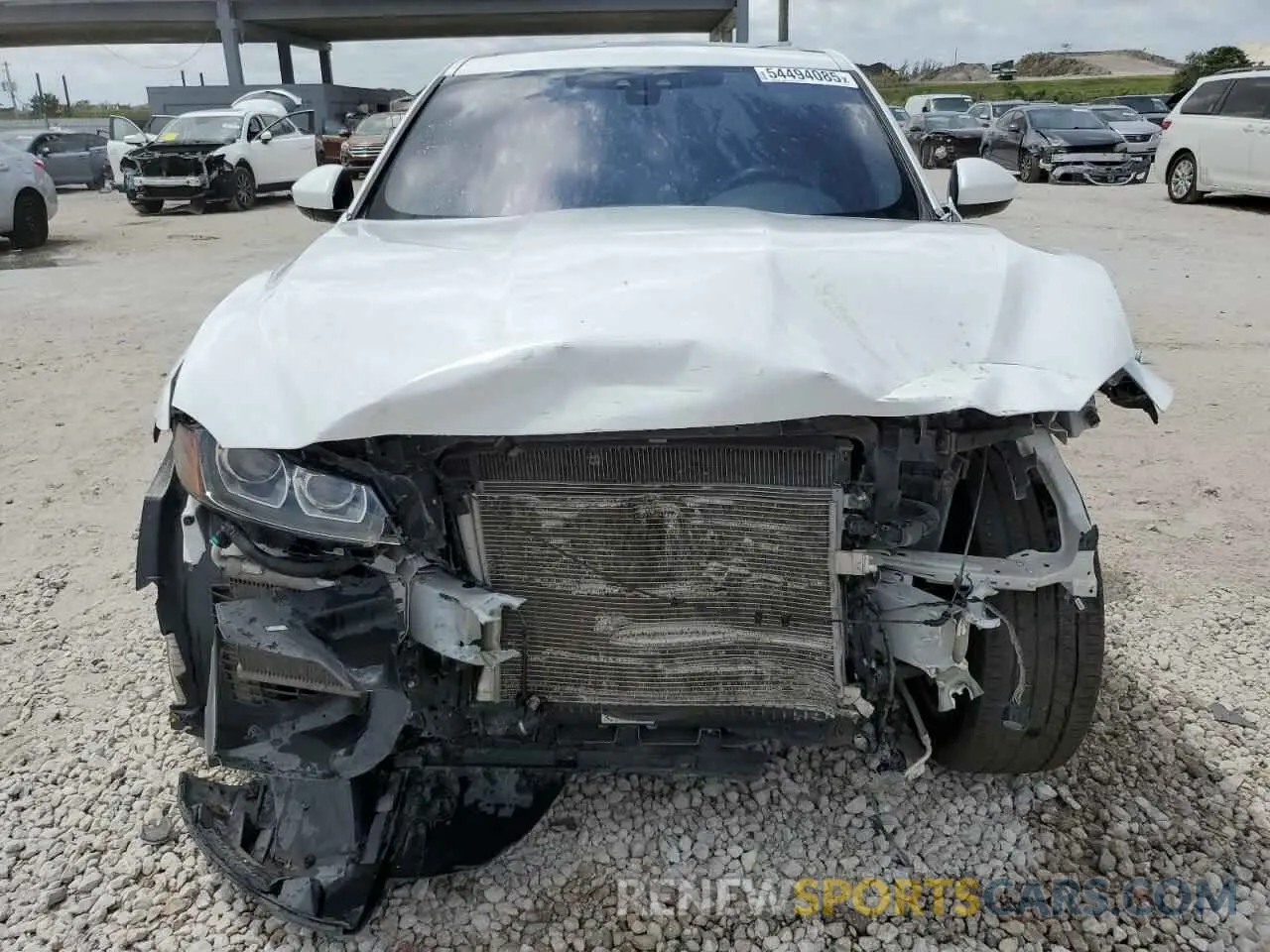 5 Photograph of a damaged car SADCK2FXXKA353600 JAGUAR F-PACE 2019