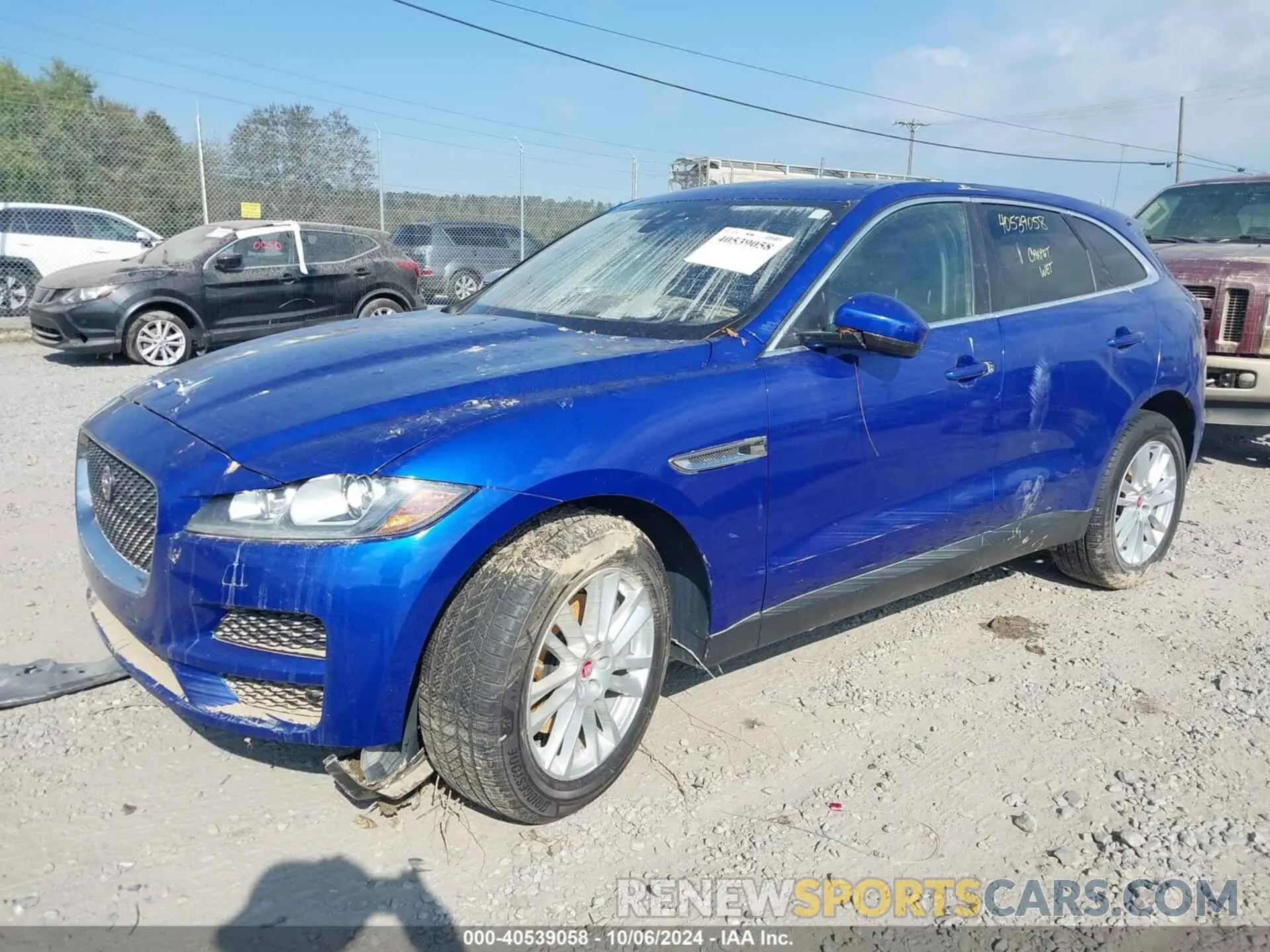 2 Photograph of a damaged car SADCK2GX0KA390329 JAGUAR F-PACE 2019