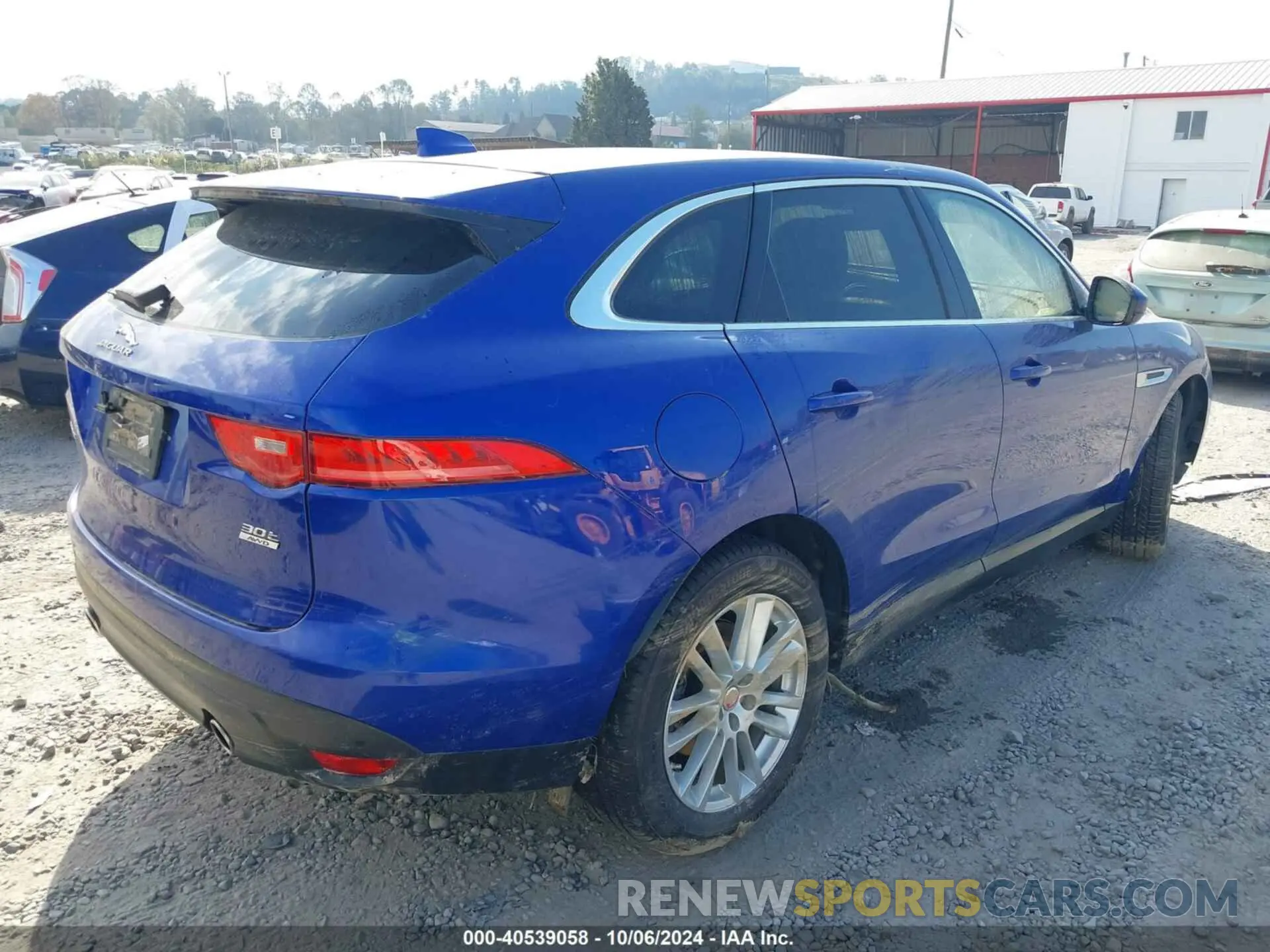 4 Photograph of a damaged car SADCK2GX0KA390329 JAGUAR F-PACE 2019