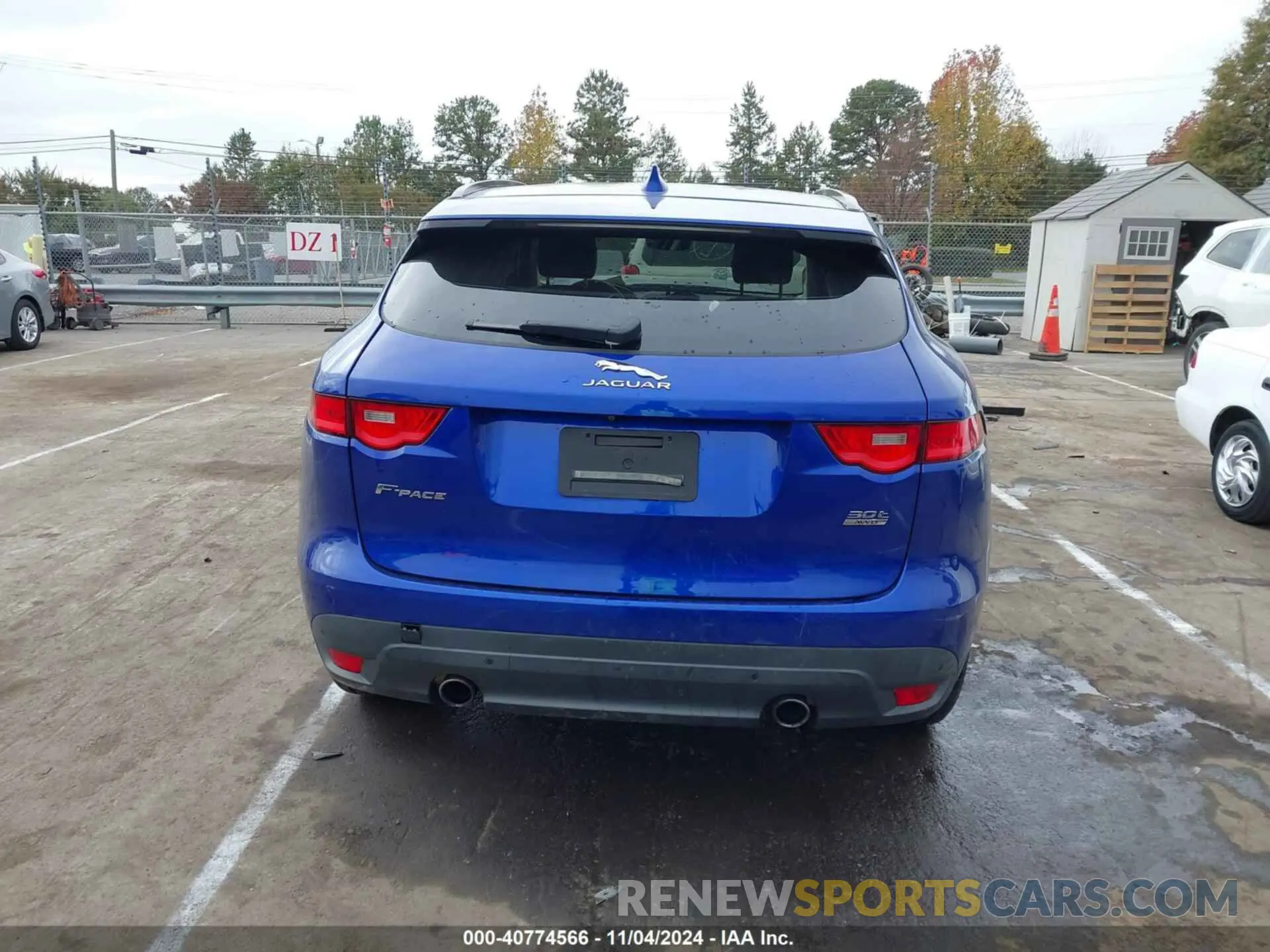 16 Photograph of a damaged car SADCK2GX2KA601000 JAGUAR F-PACE 2019
