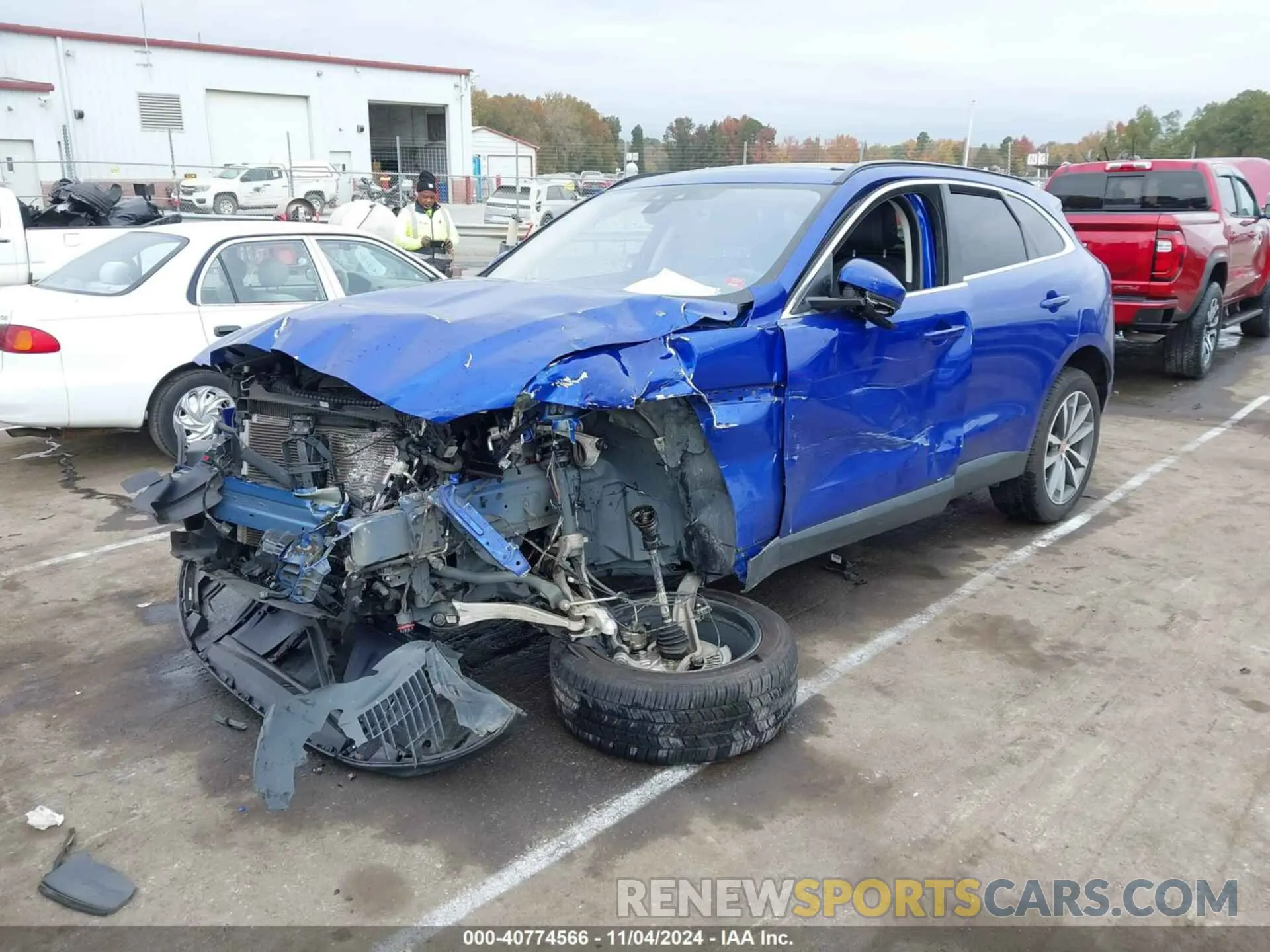 2 Photograph of a damaged car SADCK2GX2KA601000 JAGUAR F-PACE 2019