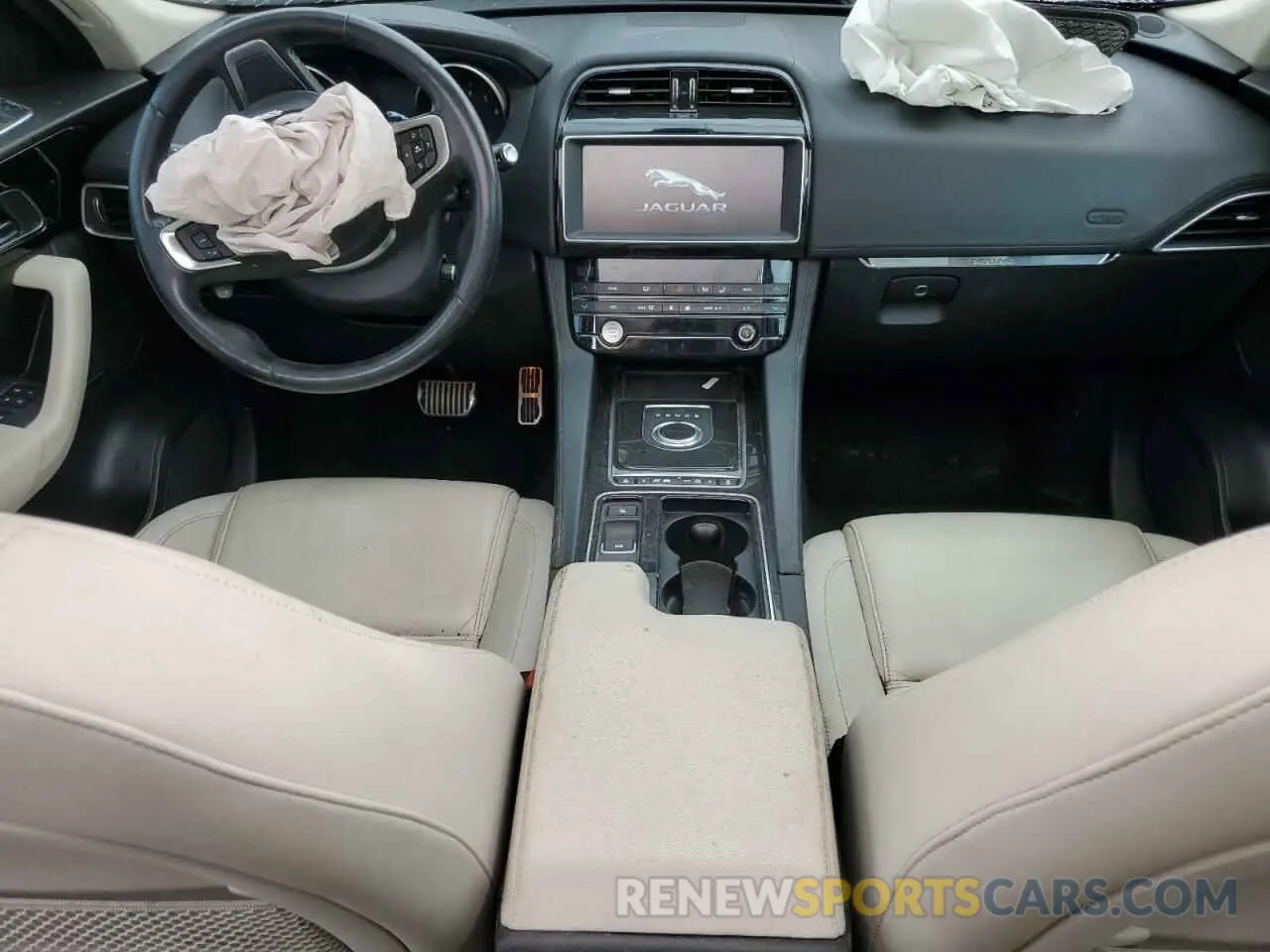 8 Photograph of a damaged car SADCK2GX3KA395217 JAGUAR F-PACE 2019