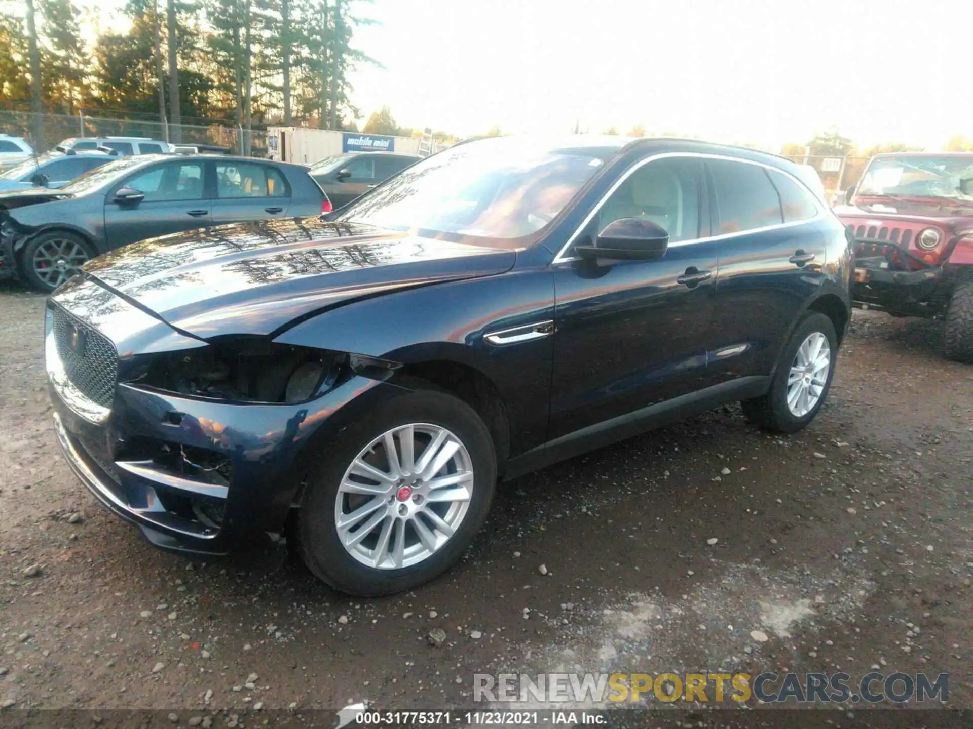 2 Photograph of a damaged car SADCK2GX5KA357701 JAGUAR F-PACE 2019