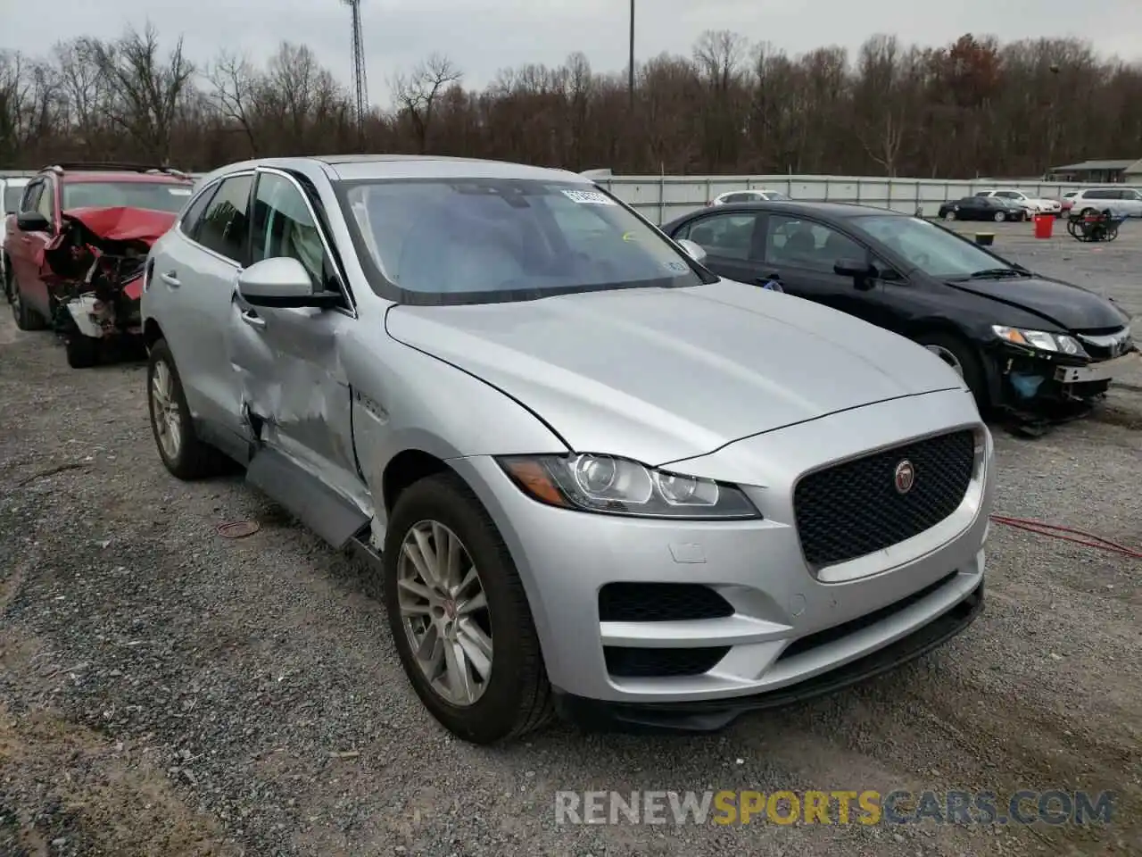 1 Photograph of a damaged car SADCK2GX6KA390772 JAGUAR F-PACE 2019