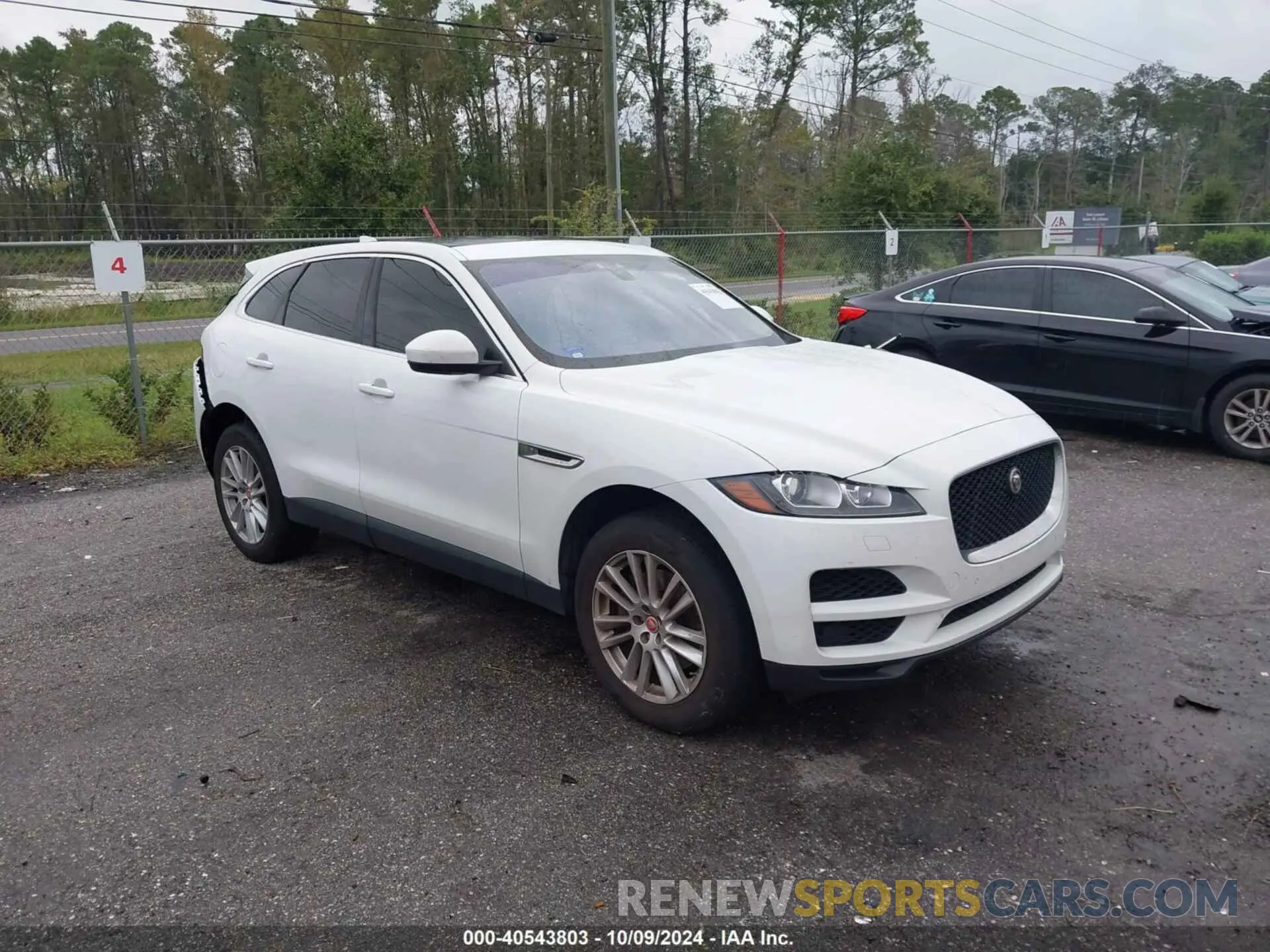 1 Photograph of a damaged car SADCK2GX6KA390884 JAGUAR F-PACE 2019