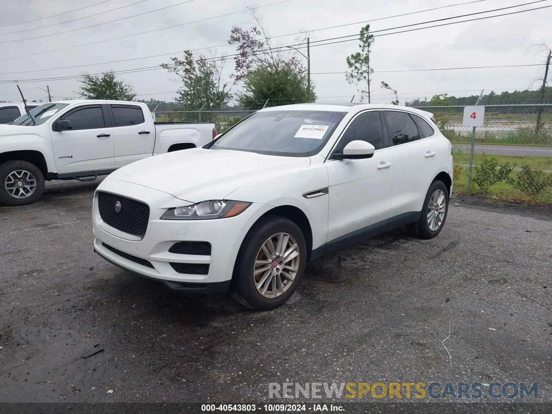2 Photograph of a damaged car SADCK2GX6KA390884 JAGUAR F-PACE 2019