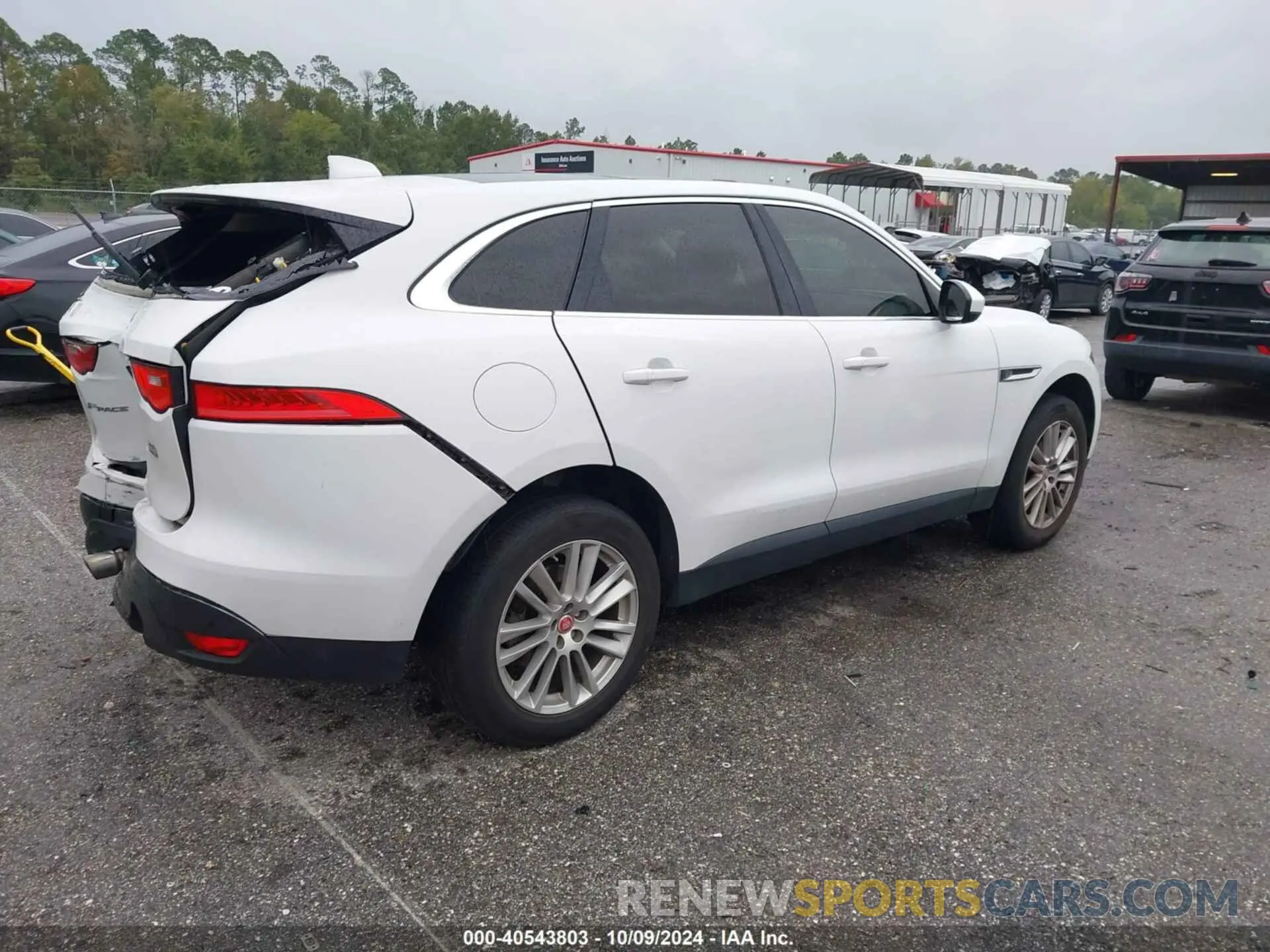 4 Photograph of a damaged car SADCK2GX6KA390884 JAGUAR F-PACE 2019