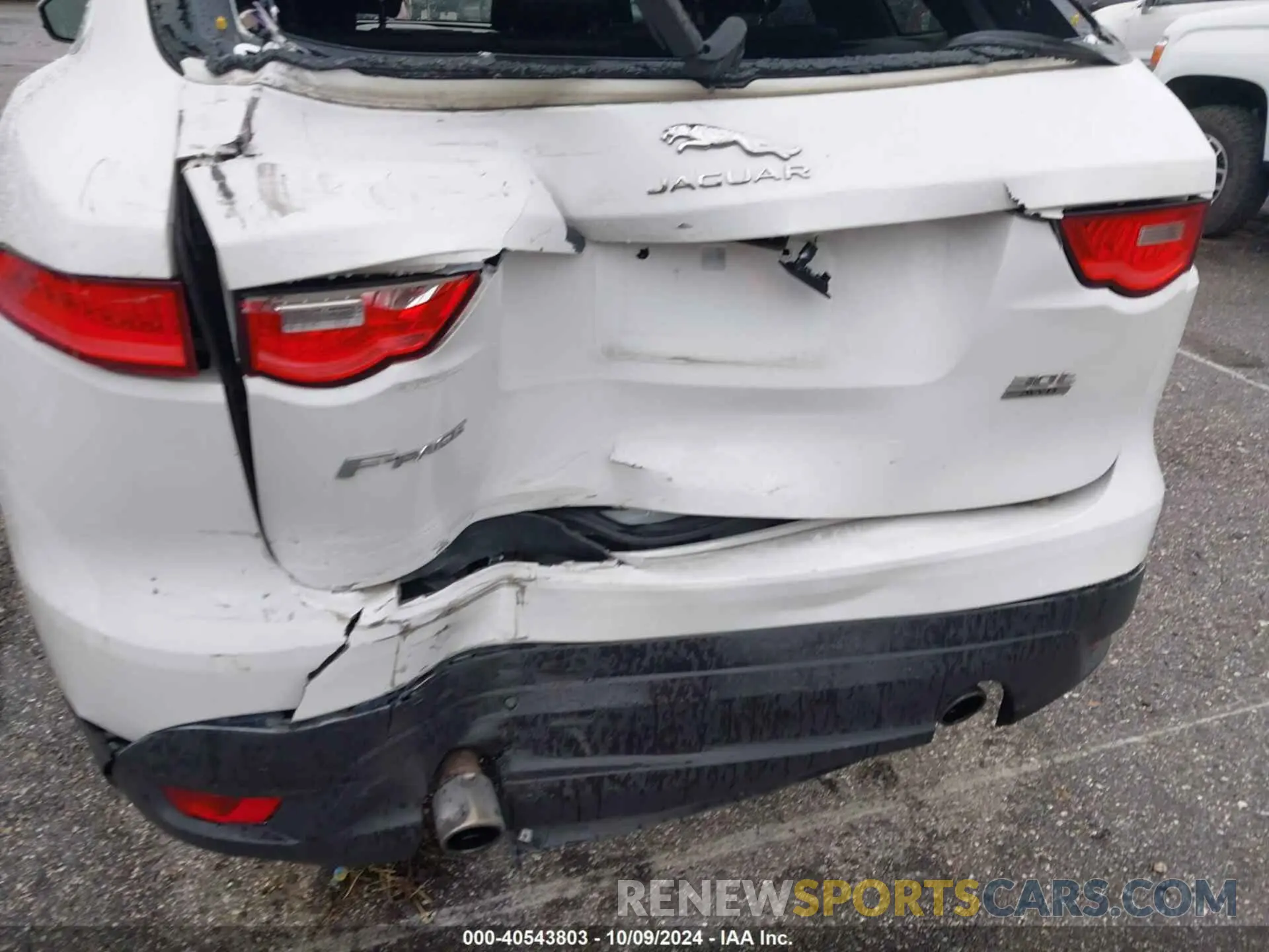 6 Photograph of a damaged car SADCK2GX6KA390884 JAGUAR F-PACE 2019