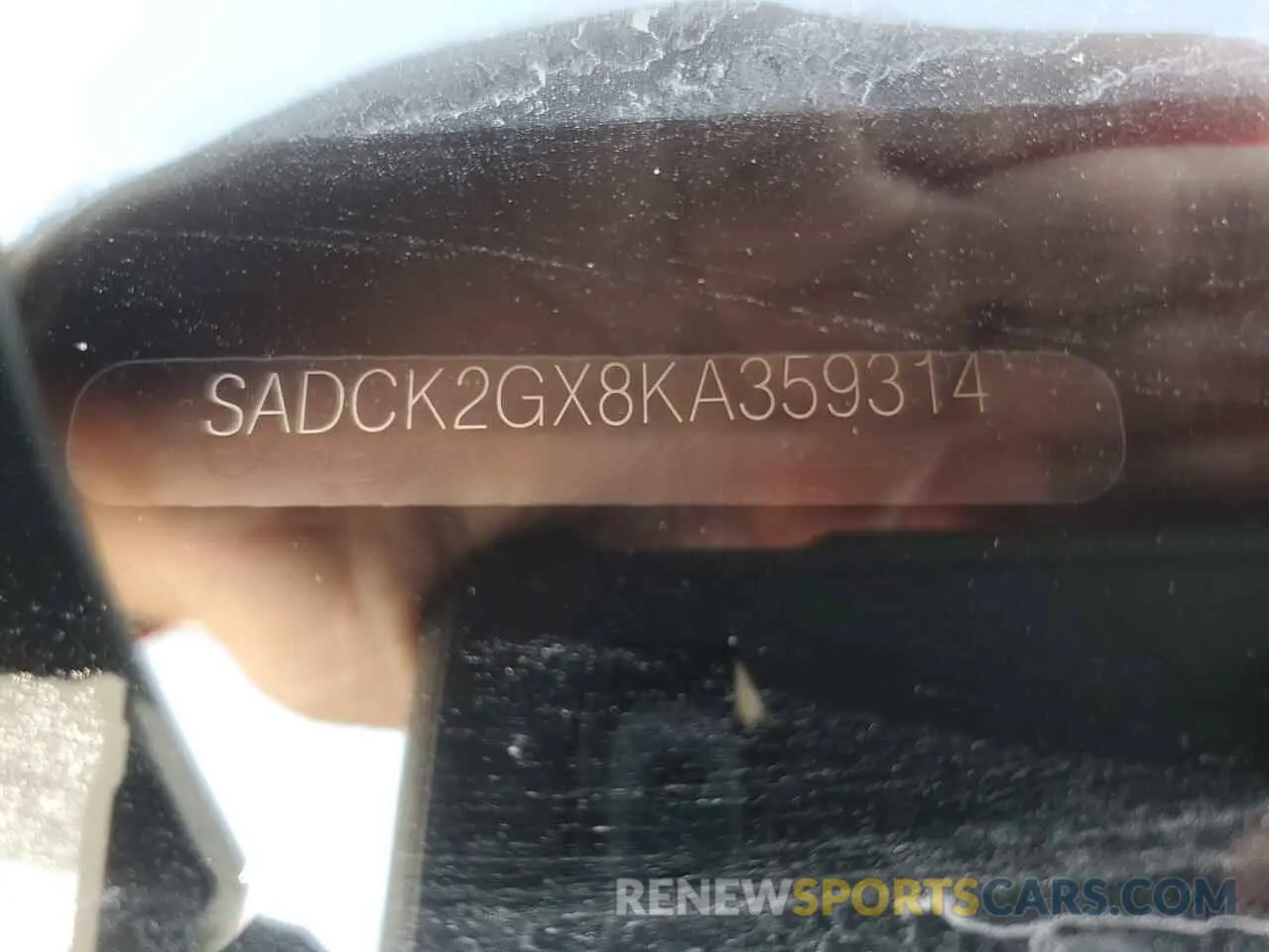 13 Photograph of a damaged car SADCK2GX8KA359314 JAGUAR F-PACE 2019