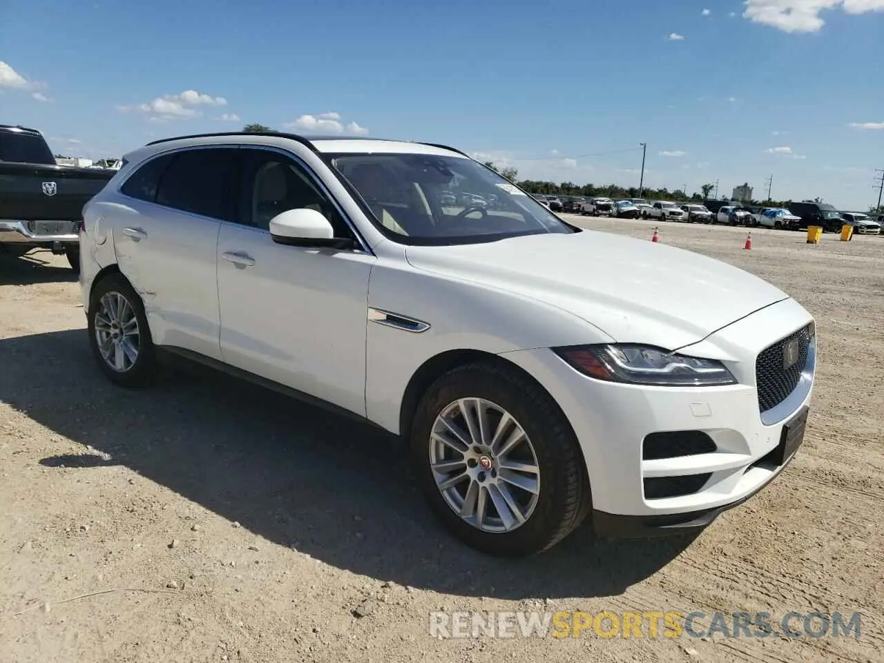 4 Photograph of a damaged car SADCK2GX8KA359314 JAGUAR F-PACE 2019